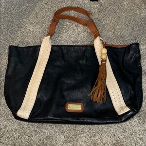 Big Buddha Black Tote Bag